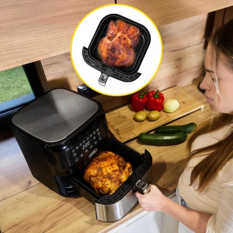 Frytkownica beztłuszczowa Air Fryer Yoer Crispo AF01BK Frytkownica beztłuszczowa Air Fryer Yoer Crispo AF01BK