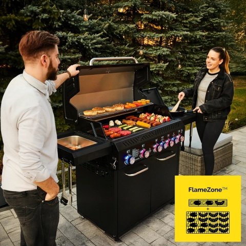 Grill gazowy Yoer BeefBaron GG05BK 5+2 Grill gazowy Yoer BeefBaron GG05BK 5+2
