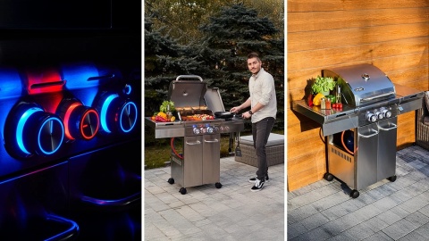 Grill gazowy Yoer SteakBuff GG03S 2+1 Grill gazowy Yoer SteakBuff GG03S 2+1