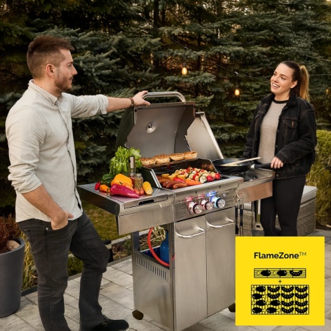 Grill gazowy Yoer SteakBuff GG03S 2+1 Grill gazowy Yoer SteakBuff GG03S 2+1
