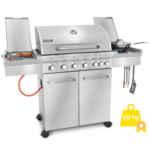 Grill gazowy Yoer SteakKing GG02S 6+1 Grill gazowy Yoer SteakKing GG02S 6+1