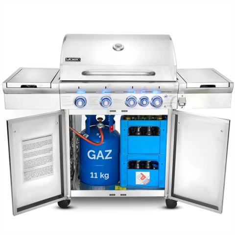 Grill gazowy Yoer SteakMaster GG01S 4+1
