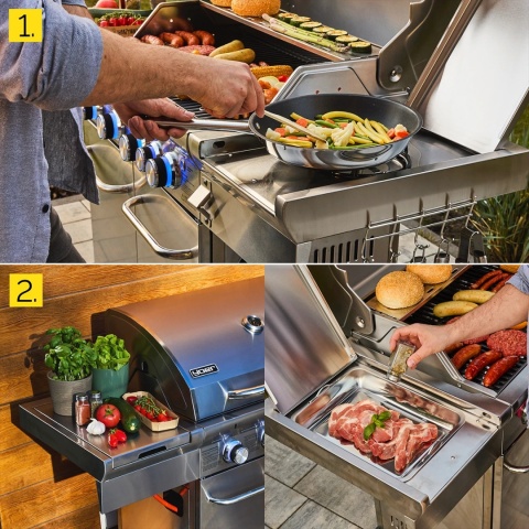 Grill gazowy Yoer SteakMaster GG01S 4+1