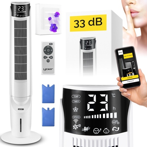 Klimator - wentylator kolumnowy Yoer Cascado TFC06W Klimator - wentylator kolumnowy Yoer Cascado TFC06W