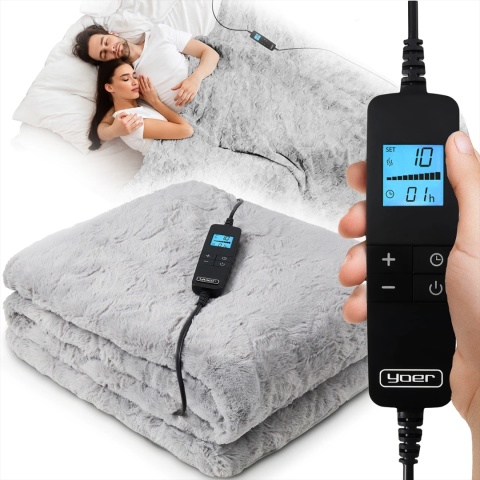 Koc elektryczny Yoer Bero EB01G 180x160 cm Koc elektryczny Yoer Bero EB01G 180x160 cm