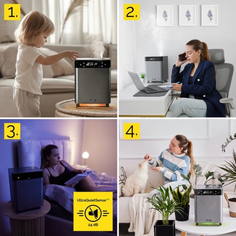 Nawilżacz powietrza Yoer AquaCube HU02G