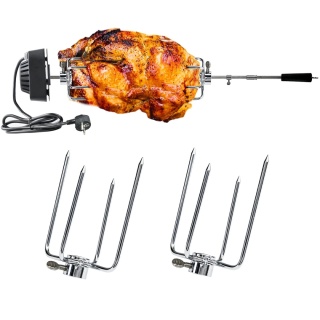 Rożen obrotowy do grilla gazowego Yoer SteakKing GG02S, BeefBaron GG05BK
