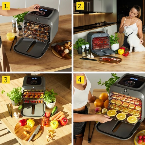 Suszarka na podczerwień do grzybów, owoców, warzyw Yoer Sunbox FD02G Suszarka na podczerwień do grzybów, owoców, warzyw Yoer Sunbox FD02G