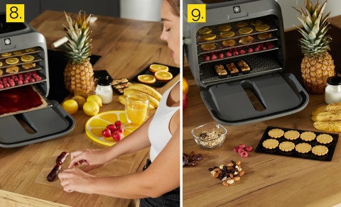 Suszarka na podczerwień do grzybów, owoców, warzyw Yoer Sunbox FD02G Suszarka na podczerwień do grzybów, owoców, warzyw Yoer Sunbox FD02G