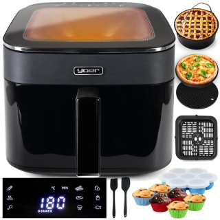 Air Fryer Frytkownica beztłuszczowa Yoer FryVision AF04BK