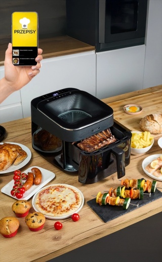 Air Fryer Frytkownica beztłuszczowa Yoer FryVision AF04BK