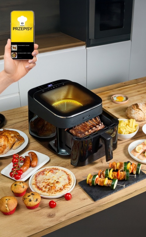 Air Fryer Frytkownica beztłuszczowa Yoer FryVision AF04BK