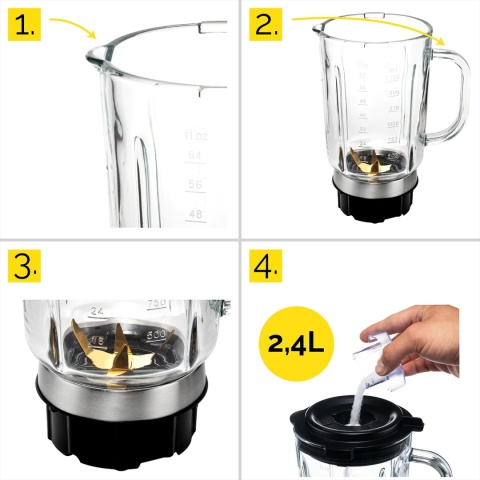 Blender kielichowy Yoer Titano JB03S Blender kielichowy Yoer Titano JB03S