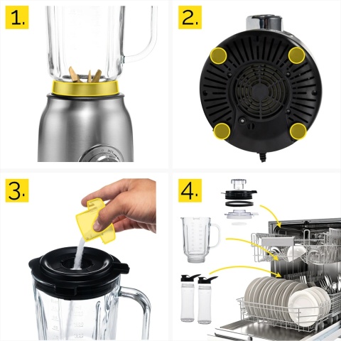 Blender kielichowy Yoer Titano JB03S Blender kielichowy Yoer Titano JB03S