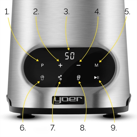 Blender kielichowy Yoer Vitalio JB04S Blender kielichowy Yoer Vitalio JB04S