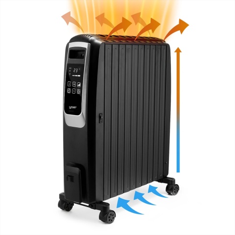 Elektryczny Grzejnik olejowy Yoer Inferno OFR1025BK Elektryczny Grzejnik olejowy Yoer Inferno OFR1025BK