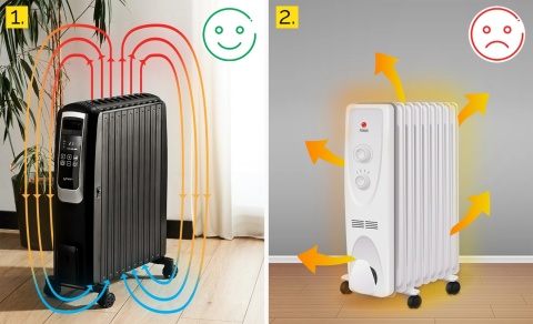Elektryczny Grzejnik olejowy Yoer Inferno OFR1025BK Elektryczny Grzejnik olejowy Yoer Inferno OFR1025BK