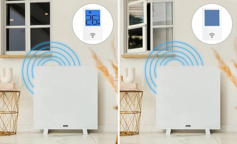 Elektryczny grzejnik na podczerwień Yoer Quadro IRH03W Elektryczny grzejnik na podczerwień Yoer Quadro IRH03W