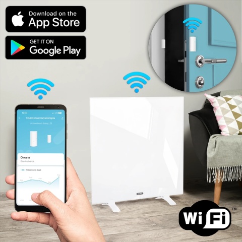Elektryczny grzejnik na podczerwień Yoer Quadro IRH03W Elektryczny grzejnik na podczerwień Yoer Quadro IRH03W