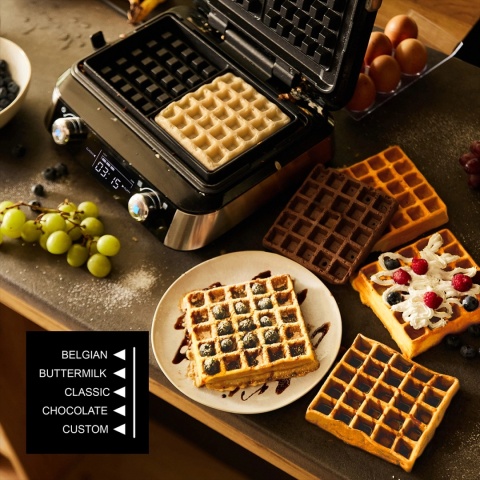 Gofrownica Yoer Fluffo WM01BK