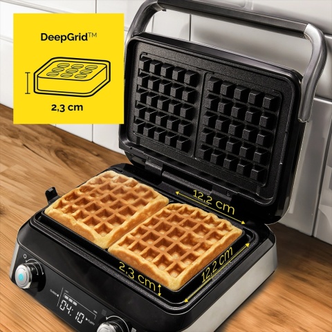 Gofrownica Yoer Fluffo WM01BK