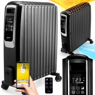 Grzejnik olejowy Elektryczny Yoer 2500W 10żeber Timer +TRYB ENERGOOSZCZĘDNY