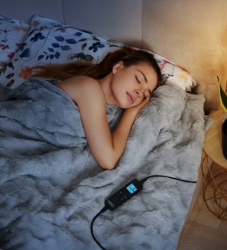 Koc elektryczny Yoer Bero EB01G 180x160 cm