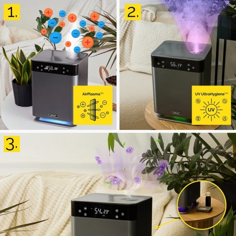 Nawilżacz powietrza Yoer AquaCube HU02G