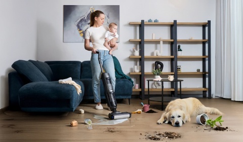 Pionowy odkurzacz myjący Yoer AquaVac VCW01G