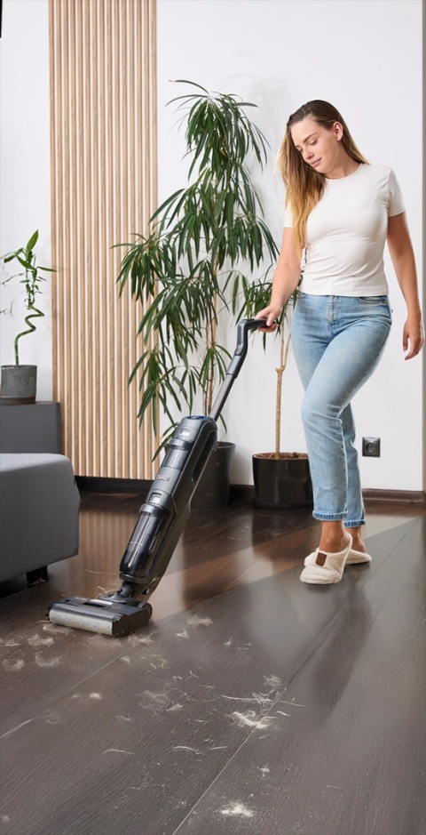 Pionowy odkurzacz myjący Yoer AquaVac VCW01G