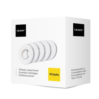 Zestaw 5 wkładów zapachowych do odkurzacza Yoer VC02G