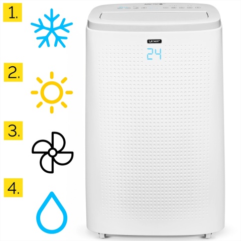 Przenośny Klimatyzator Yoer Arctico Pro PAC02W Przenośny Klimatyzator Yoer Arctico Pro PAC02W