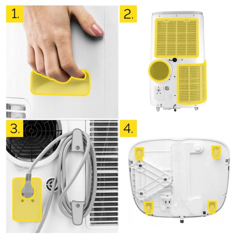 Przenośny Klimatyzator Yoer Arctico Pro PAC02W Przenośny Klimatyzator Yoer Arctico Pro PAC02W