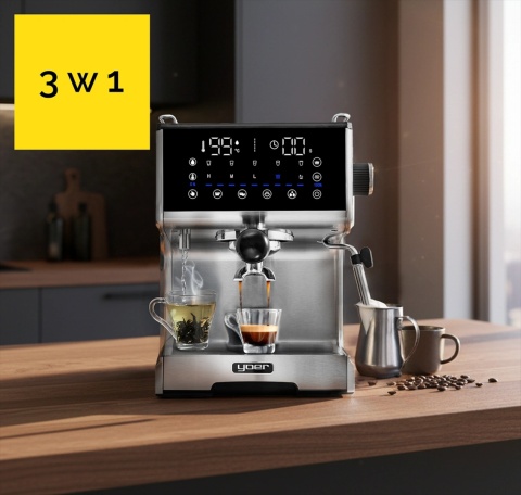 Ciśnieniowy ekspres do kawy Yoer Barisso EM03S