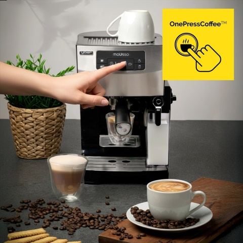 Ciśnieniowy ekspres do kawy Yoer Mousso EMF02BK