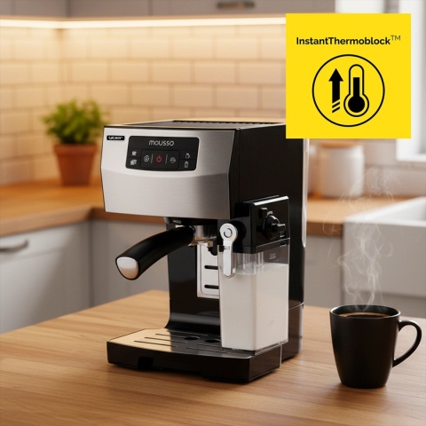 Ciśnieniowy ekspres do kawy Yoer Mousso EMF02BK
