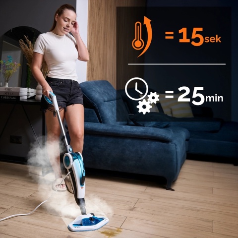 Mop parowy z myjką ręczną Yoer CleanSlide SMC01W