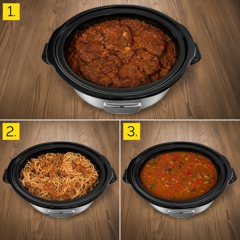 Wolnowar Yoer CleverCook SC4502S z misą ceramiczną i programatorem czasowym