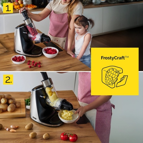 Wyciskarka wolnoobrotowa Yoer Nutrimo SJ01BK