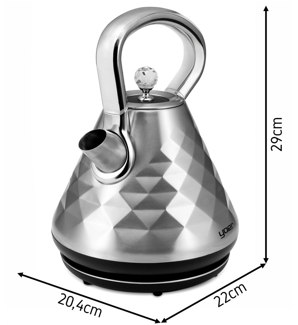 Wireless electric kettle YOER Diamond EK01S Wireless electric kettle YOER Diamond EK01S