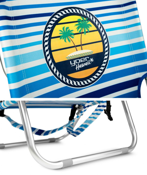 Tourist chair with cooler YOER HAWAII Tourist chair with cooler YOER HAWAII
