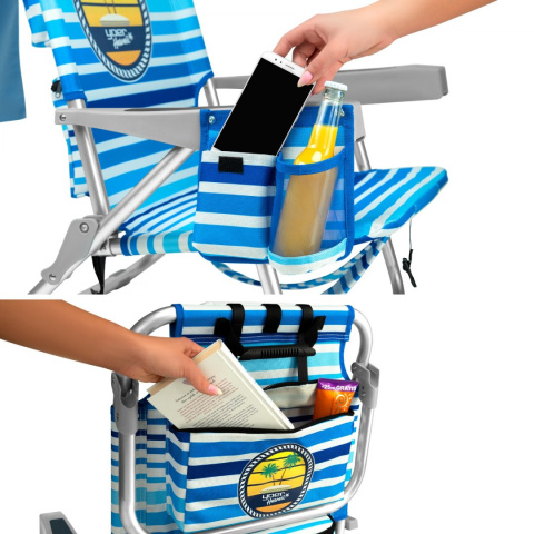 Tourist chair with cooler YOER HAWAII Tourist chair with cooler YOER HAWAII