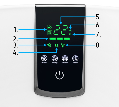 Air purifier YOER Pure Spot AP02W Air purifier YOER Pure Spot AP02W