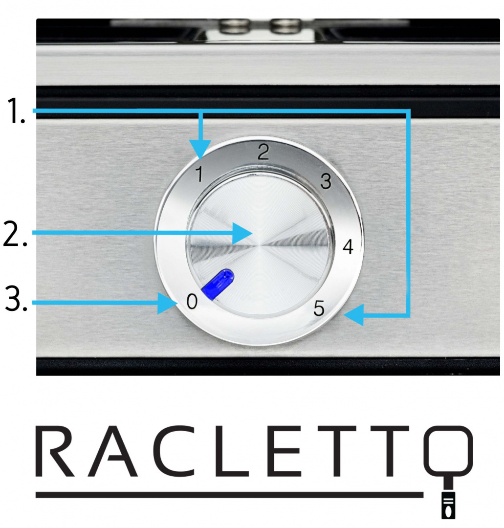 Electric grill raclette YOER Racletto ERG03S