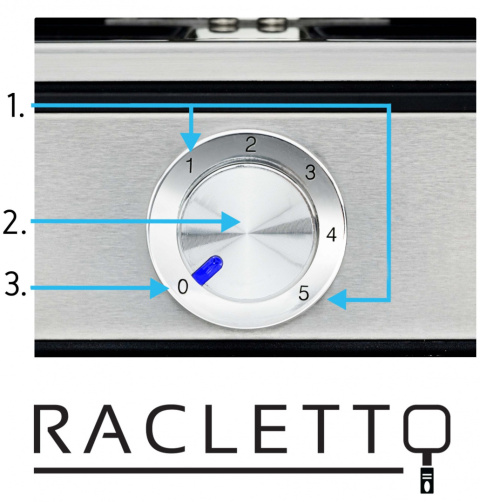 Electric grill raclette YOER Racletto ERG03S Electric grill raclette YOER Racletto ERG03S