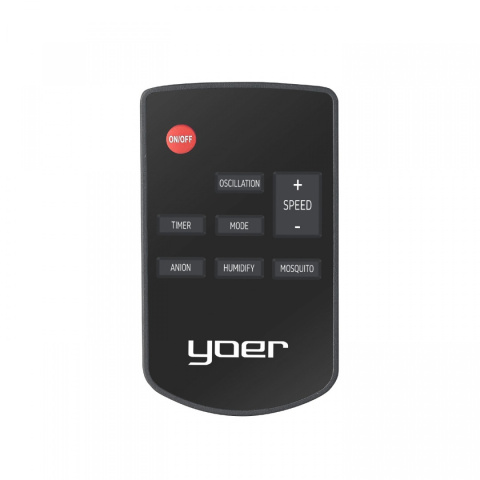 Remote control for fan YOER BFH01S