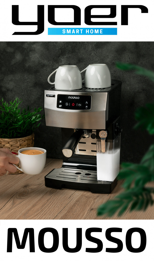 Espresso machine YOER Mousso EMF02BK