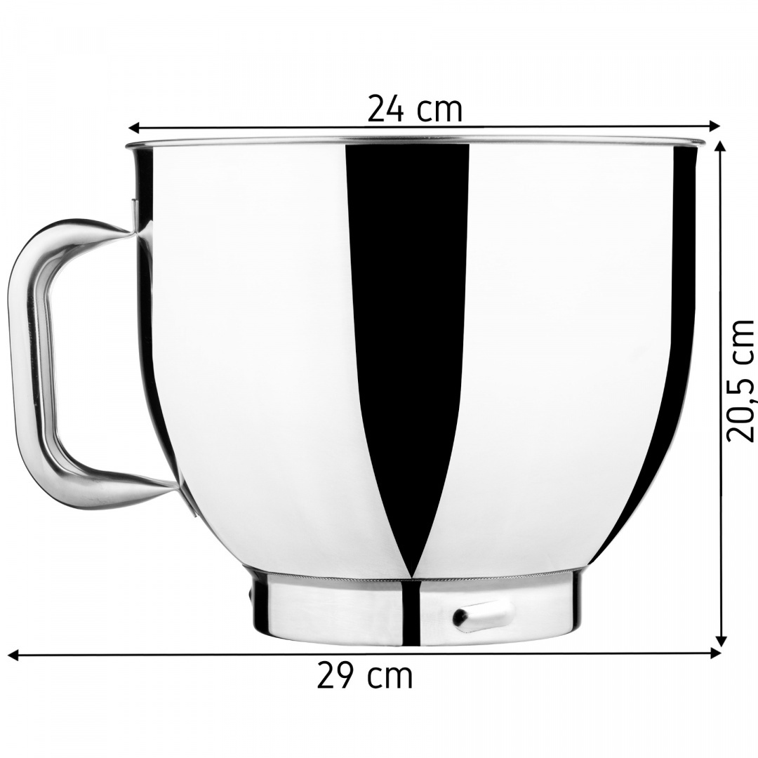 Bowl for kitchen machine Yoer KM02BK