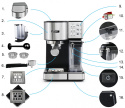 Espresso machine YOER Lattimo EMF01S