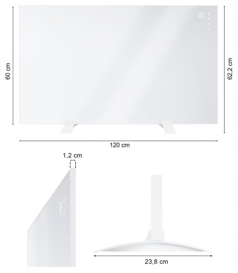 Infrared heater YOER Slimo IRH01W Infrared heater YOER Slimo IRH01W